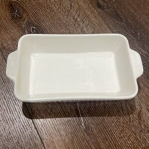 Dowan Baking Dish white ceramic